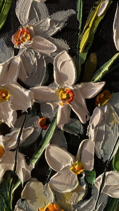 Pictura Detaliu - And The Daffodils Look Lovely Today