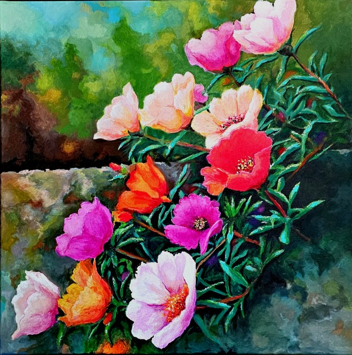 Pictura Stone Flowers