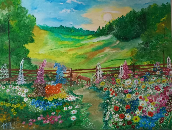 Pictura Valea Florilor