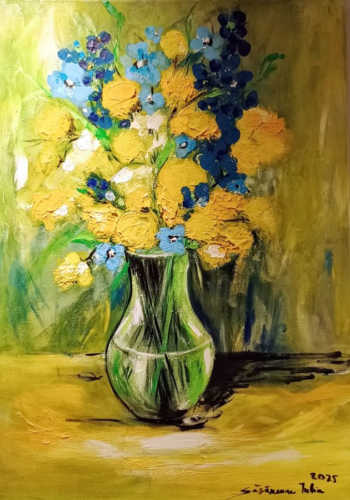 Pictura Când Florile-Ti Zâmbesc