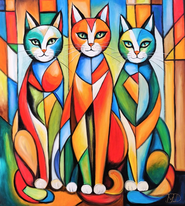 Pictura Hipnotic Cat