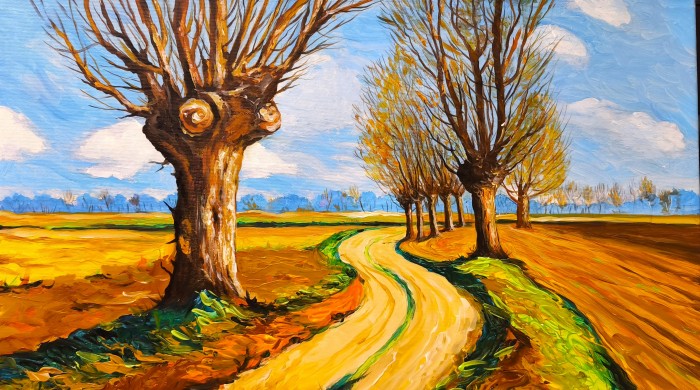 Pictura The Country Road