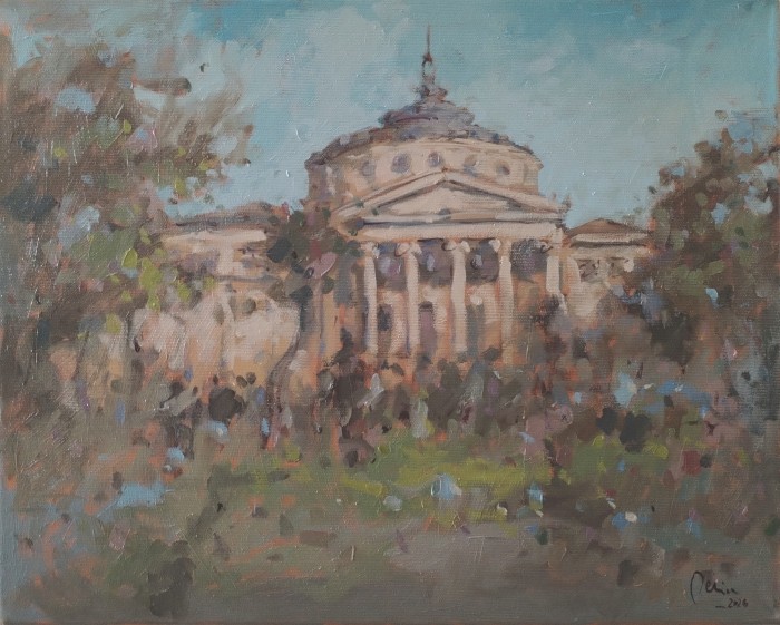 Pictura Ateneul In Vara