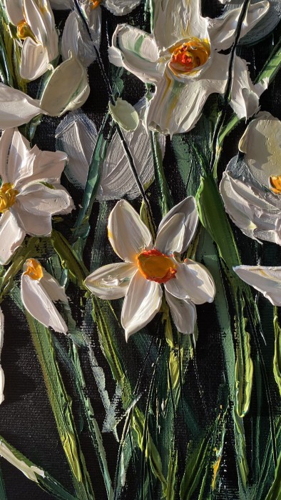 Pictura Detaliu - And The Daffodils Look Lovely Today