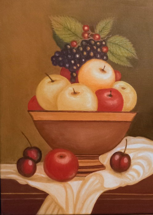 Pictura Natura Statica Cu Fructe