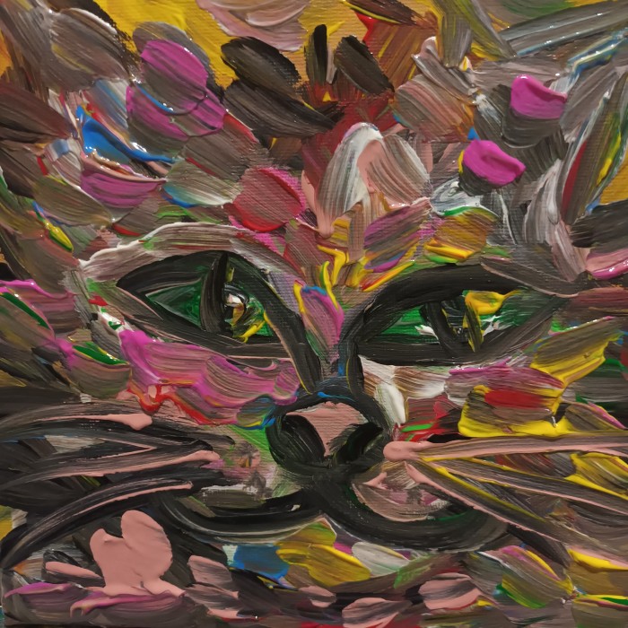 Pictura Cute Abstract Cat