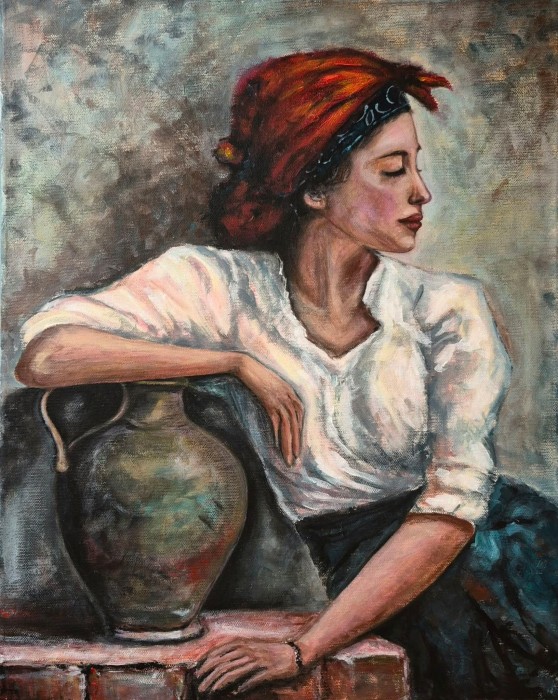Pictura Fata Cu Ulcica