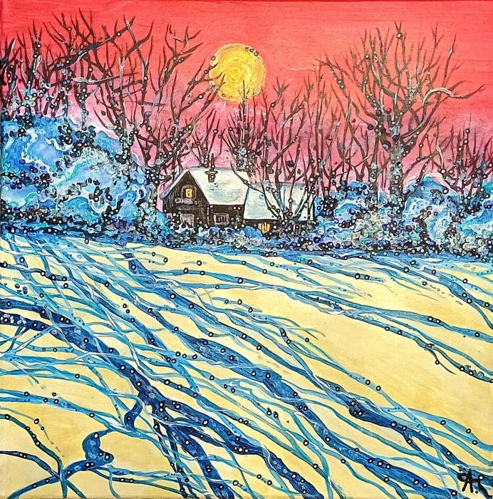 Pictura 1. Umbrele Zăpezii/ Shadows Of The Snow