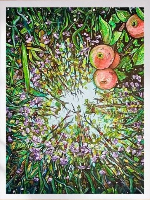 Pictura În Livadă/ In The Orchard
