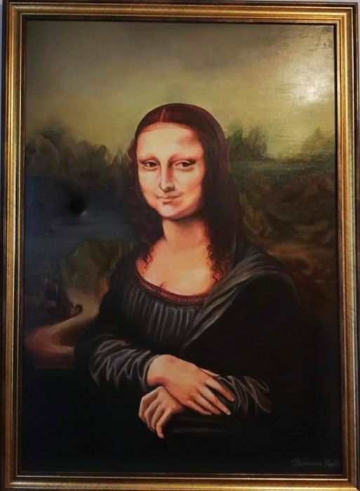 Pictura Studiu Mona Lisa