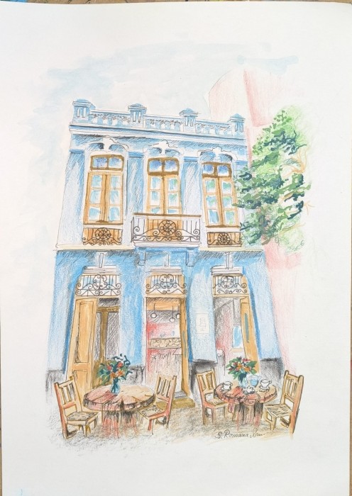 Pictura Bleu De Rhodos