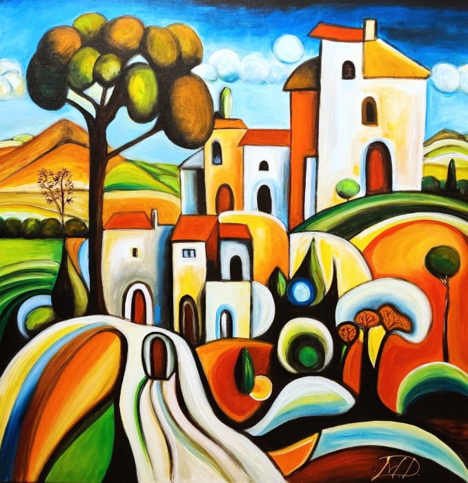 Pictura Autumn In Tuscany