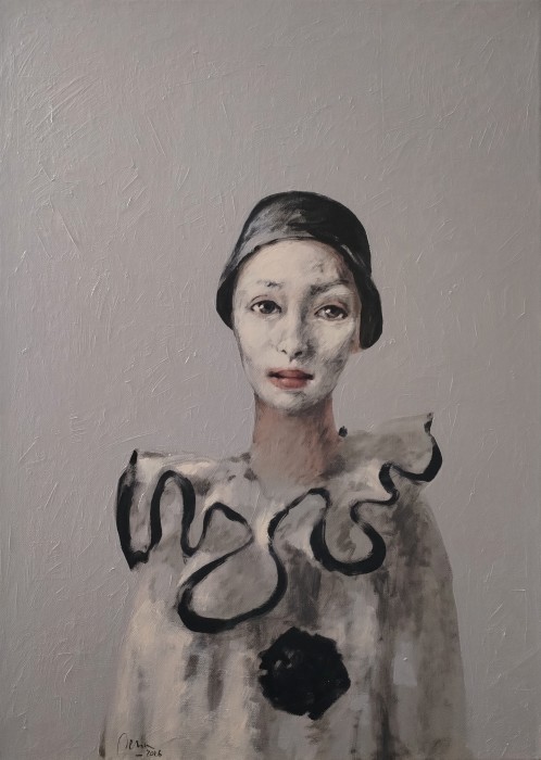 Pictura Zambet Gri