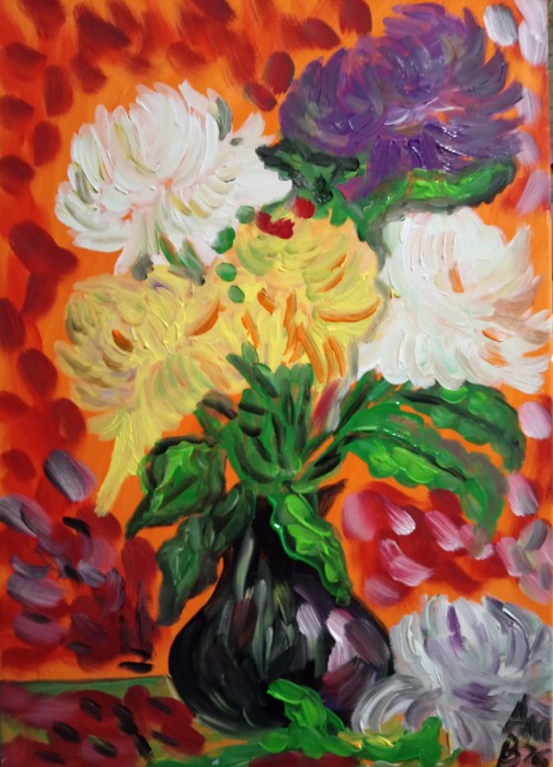 Pictura Margarete De Toamna
