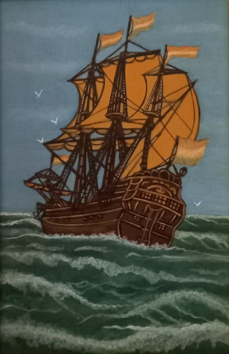 Pictura Corabie Pe Mare