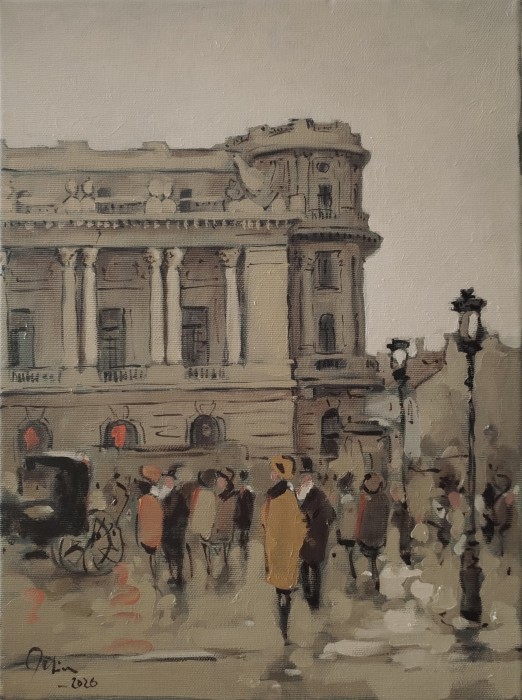 Pictura Bucurestiul Vechi , Cercul Militar
