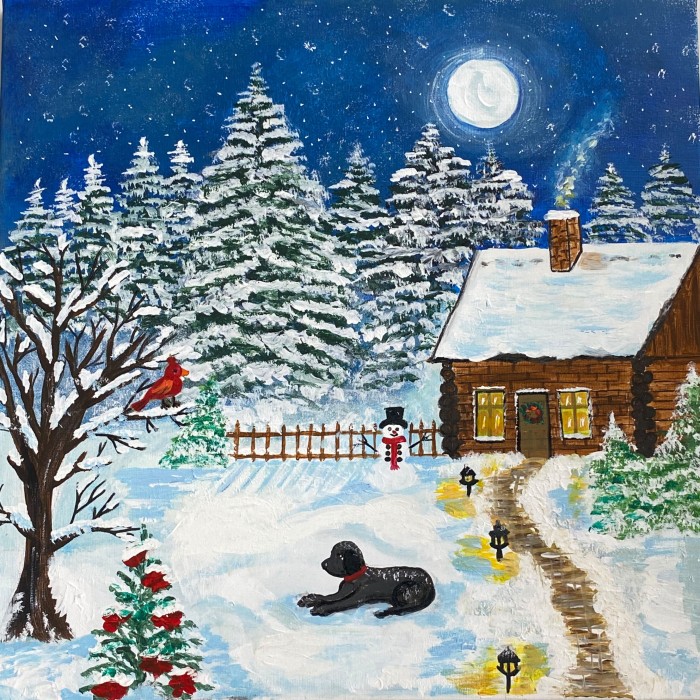 Pictura Iarna
