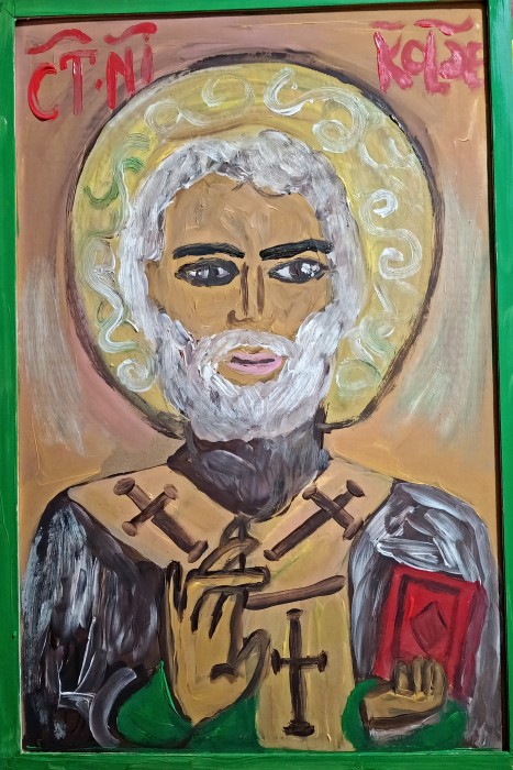 Pictura Icoana - Sfantul Nicolae