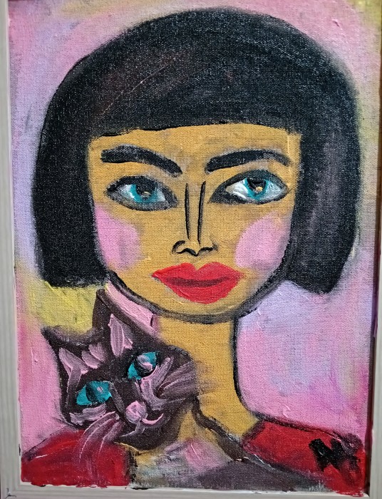 Pictura Portret Naiv