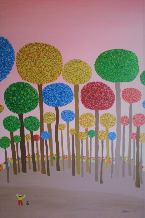 Pictura Padurea Lui Martin