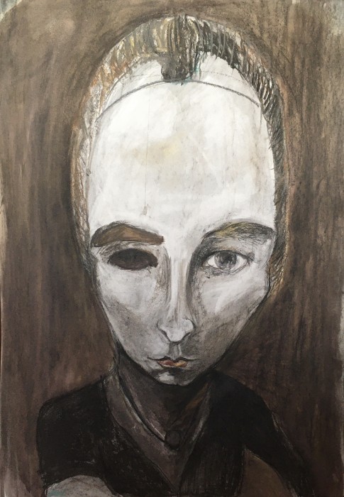 Pictura Autoportret Manierist 2