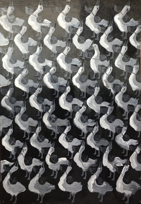 Pictura Repetitie Cu Element Disonant