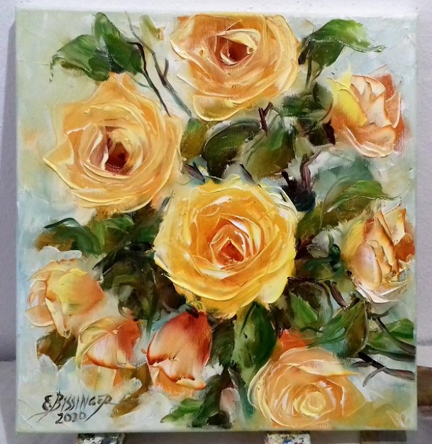 Pictura Petale Galbene 1