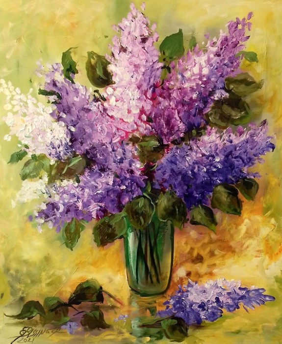 Pictura Liliacul Meu