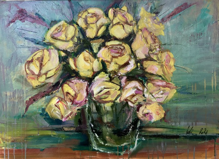 Pictura Trandafiri Galbeni