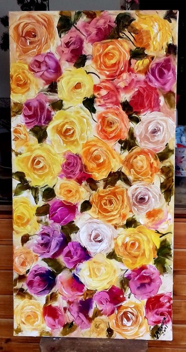 Pictura Trandafiri Decorativi