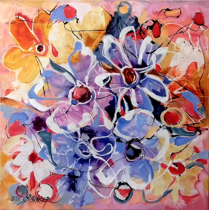 Pictura Roze Pastelate