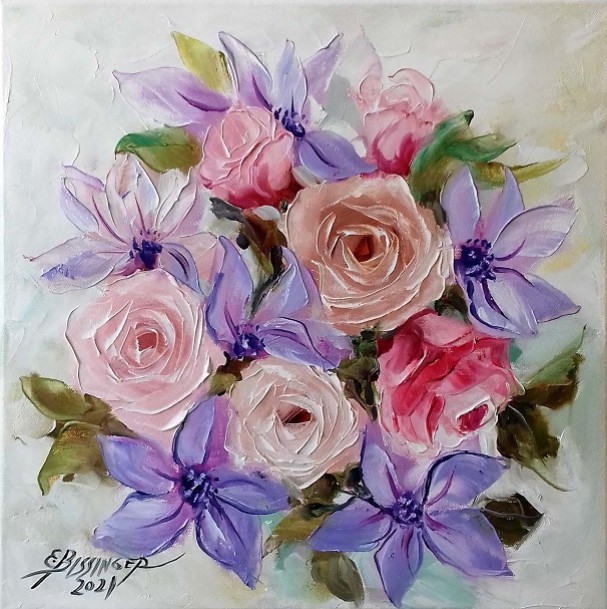 Pictura A Inflorit Clematisul 2