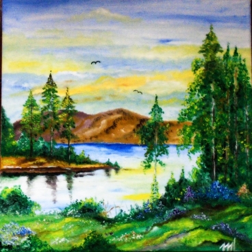 Oaza De Liniste Pictura