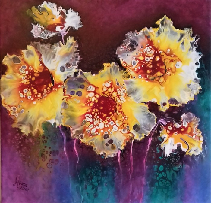 Pictura Seara Florilor