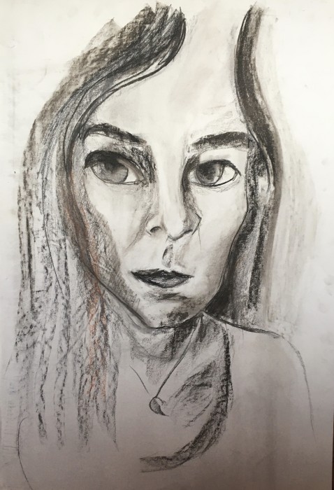 Pictura Autoportret Manierist 1