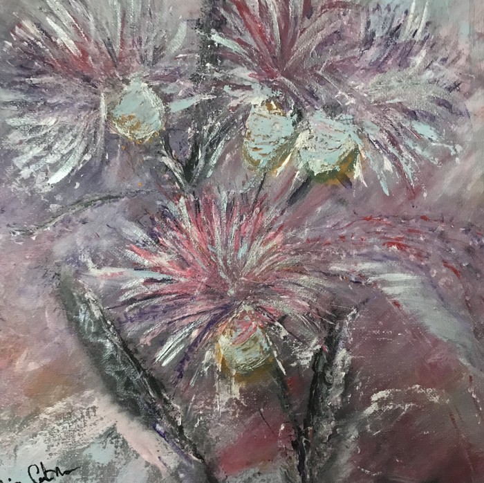 Pictura Flori Mov- Purple Flowers