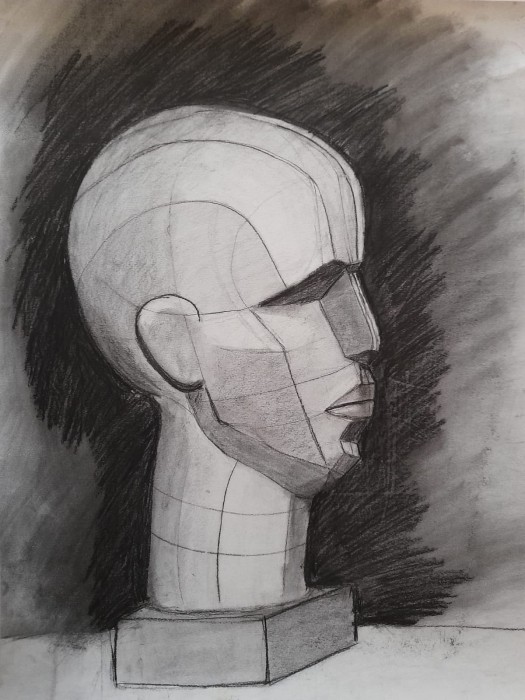 Pictura Cap Cu Fatete