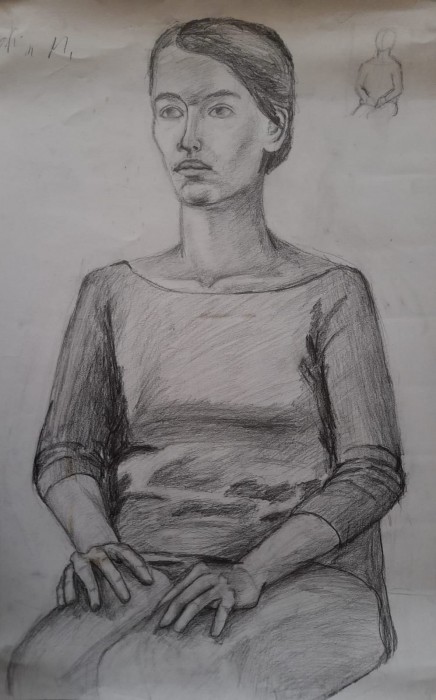 Pictura Studiu In Asteptare