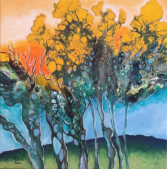 Pictura Peisaj Abstract 2