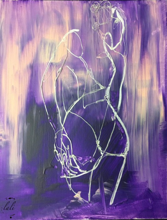 Pictura Silueta Feminina