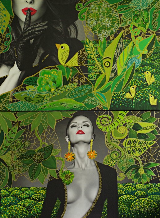 Pictura Zen Secrets - Meditation (Diptic) -