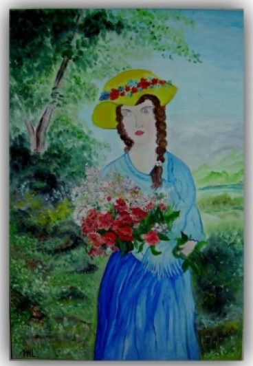 Pictura Fata Suparata