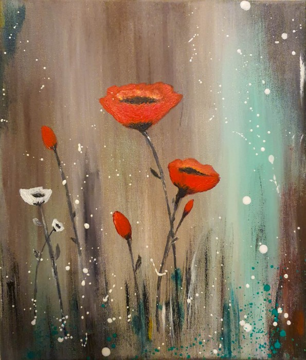 Pictura Red Poppy Love