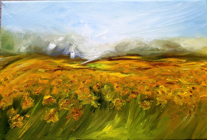 Pictura Galben De Vara