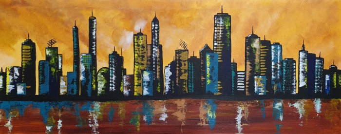 Pictura Sunset In The City