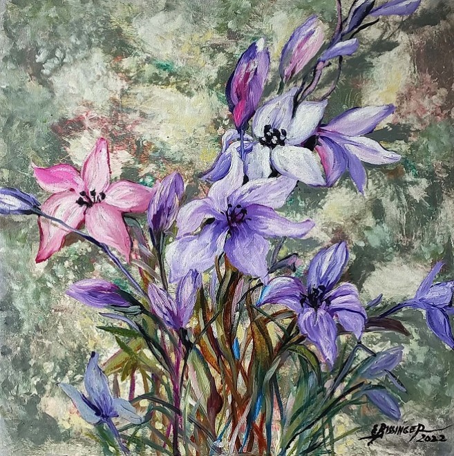 Pictura Cu Petalele In Vant