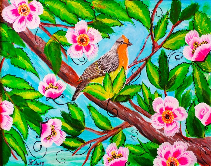 Pictura Copacul Cu Flori