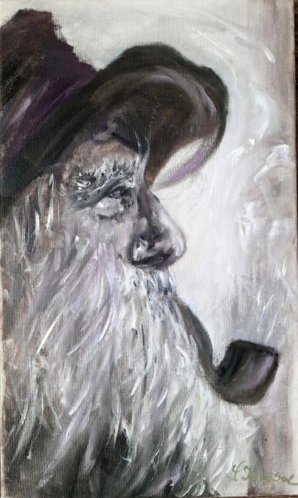 Pictura Batranul Cu Pipa - 2