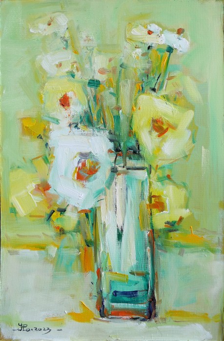 Pictura Flori In Vara