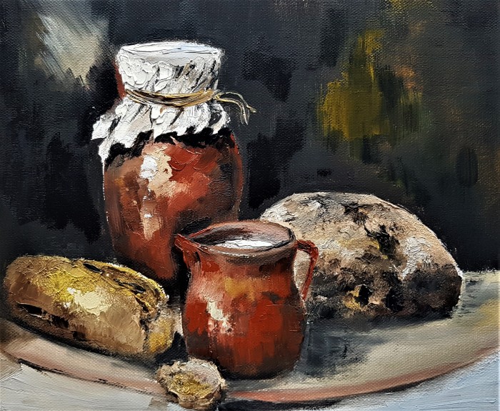 Pictura Natura Statica Cu Ulcele